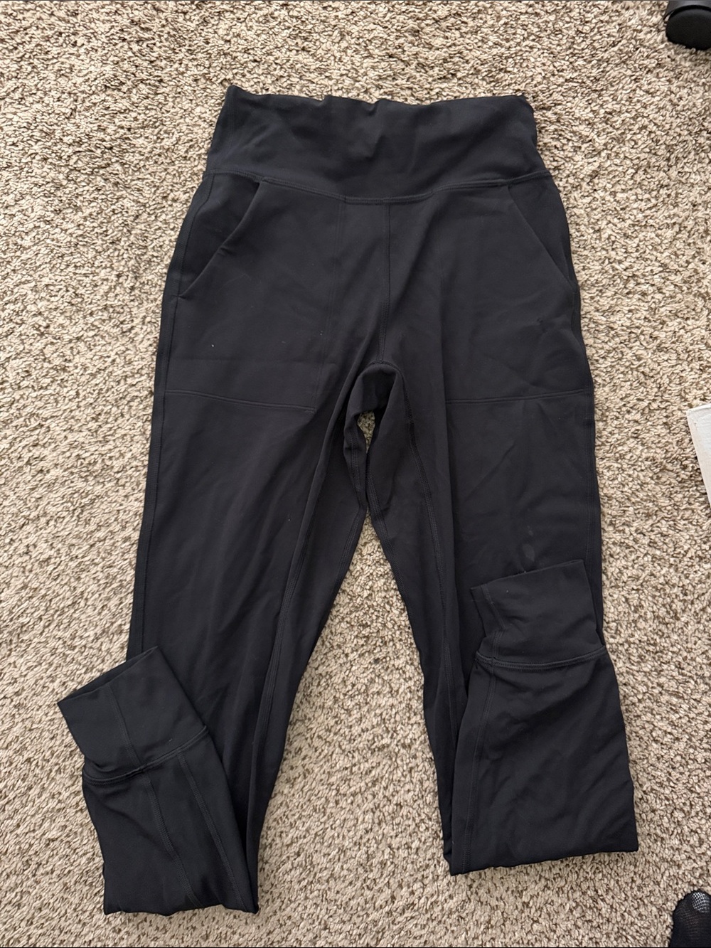 Black lululemon joggers